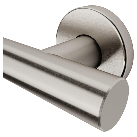 Haceka Kosmos Comfort Wall Barre d'appui de bain - 40cm - droite - chrome brossé SW1245303