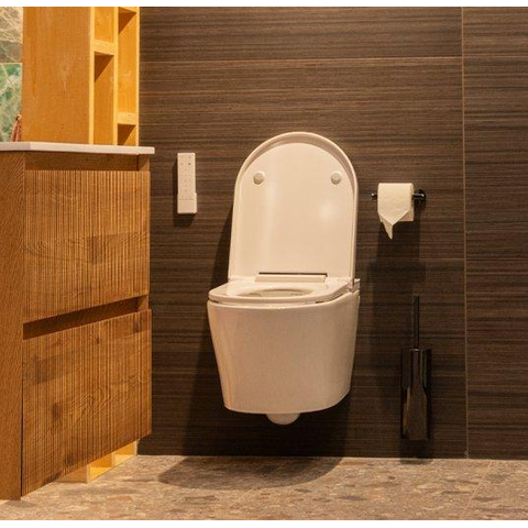 QeramiQ Luma douche-wc – verwarmde zitting & föhn – glans wit SW1247816
