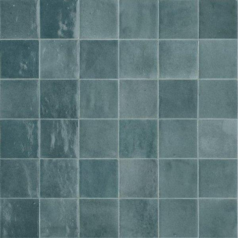 ÉCHANTILLON Ceralto Divaro Stone Carreau mural - 10x10cm - 10.0mm - Acquamarina SW914205