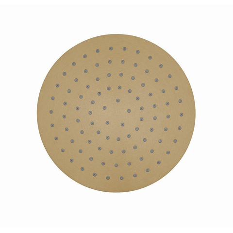 Crosswater 3ONE6 Hoofddouche - 20cm - gecoat messing geborsteld (goud) SW928133