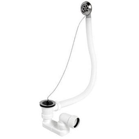 Plieger combinaison de vidage de baignoire 6/4 40mm raccord à serrage chrome 4051632