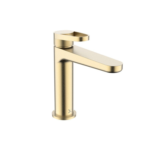 Crosswater Lazo Wastafelkraan - opbouw - gecoat messing geborsteld (goud) SW928103