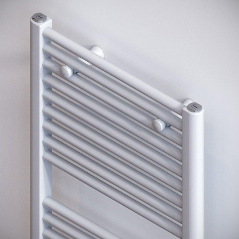 Vasco Iris radiateur électrique - 110.4x50cm - 500W - Traffic White SW160414