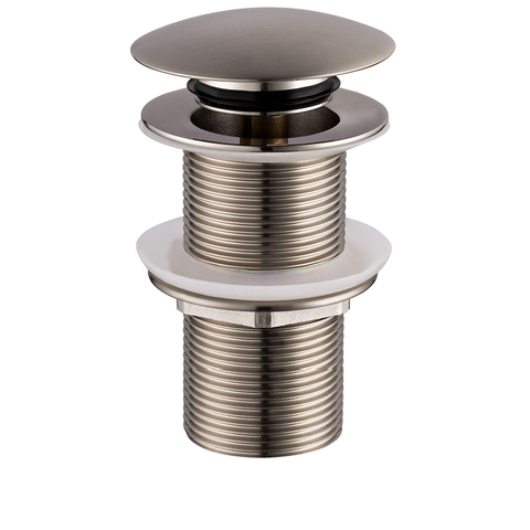 Wiesbaden UniMatch bouchon de vidage click allongée 5/4" acier brossé SW890838