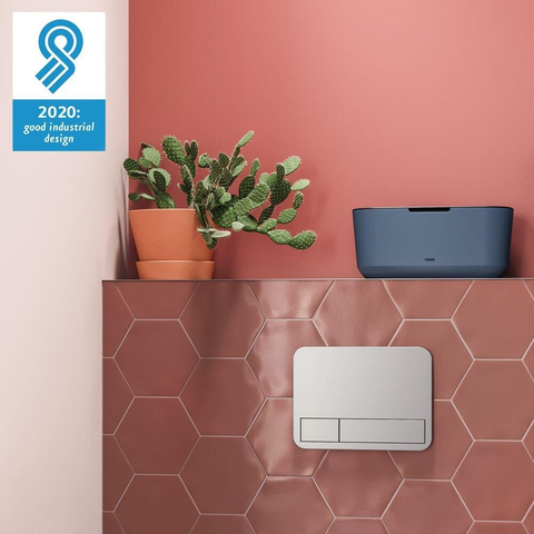 Tiger Tess Opbergbox met deksel vrijstaand Blauw Zwart SW877648