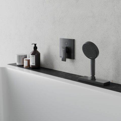 Hansgrohe Metropol douchemengkraan voor iBox Universal 2 Brushed Black Chrome SW1566688