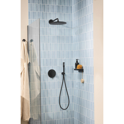GROHE Rainshower Cosmopolitan 310 douche de tête - 31cm - bras mural 38cm - noir mat SW1477531