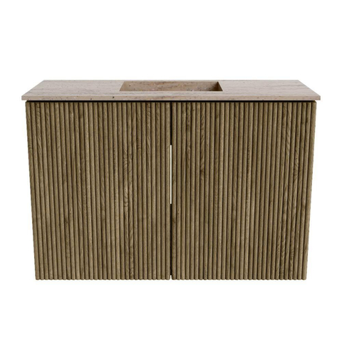 Mondiaz JOYA-DLUX 60cm toiletmeubel - kleur Dusk - Wastafel FAYE positie Midden 1 kraangat kleur Saba. SW1426044