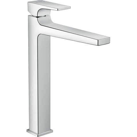 Hansgrohe Metropol Eengreeps wastafelkraan - 260 met rechte greep en afvoerplug - hoogglans chroom SW99768