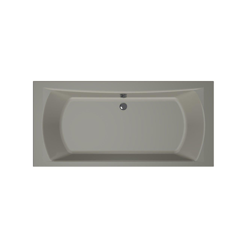 Xenz Robijn Duobad - 190x90x48 - afvoer Midden - acryl - cement SW378351