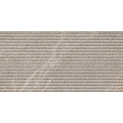 Ceralto Dorsena Wood Decor-strip - 29.5x59.5cm - 9.0mm - gerectificeerd - Taupe OUTLETSTORE STORE44459