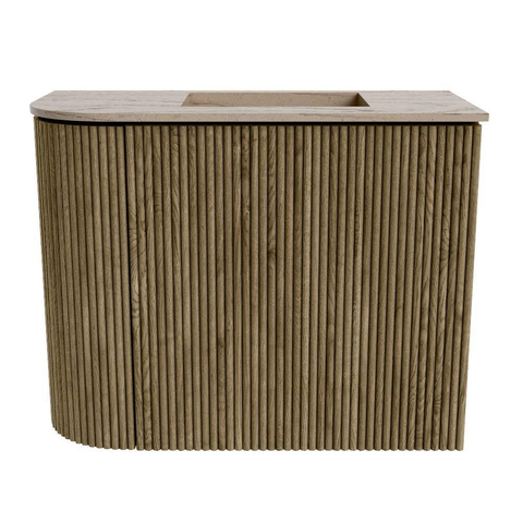 Mondiaz JOYA-DLUX 51.6cm toiletmeubel - ronding links kleur Dusk - Wastafel FAYE positie Rechts 1 kraangat kleur Arena. SW1425762