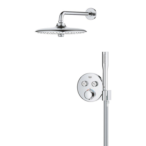 Grohe QuickFix Precision SmartControl Inbouw Douchesysteem - Vitalio Joy 260 hoofddouche - chroom SW1120184