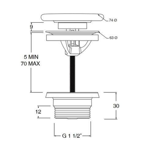 Xenz Always open Plug - Zand mat SW1159617