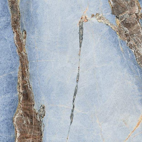 Ceralto Marvella Marble Carrelage de sol - 120X120 - 6.5mm - satiné - bleu SW1578904