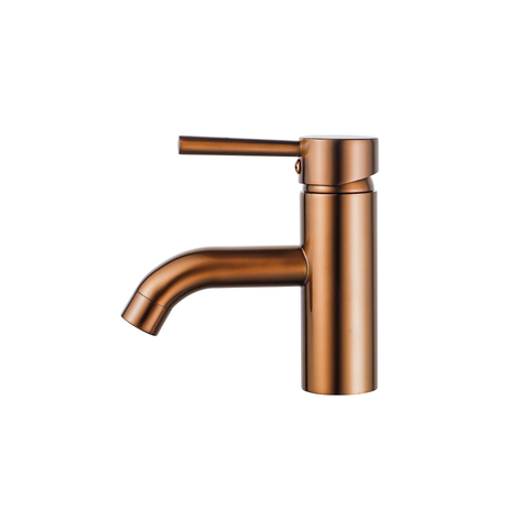 Fortifura Calvi Wastafelkraan - 14.8cm - opbouw - PVD - geborsteld koper SW970031