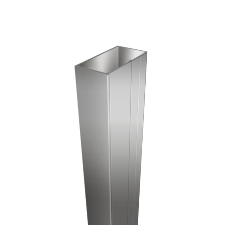 Van Rijn Products ST06 Verbredingsprofiel - 20.3x39.3mm - voor ST06 Type 300 en 350 - zonder afdekkapje - Deurzijde - chroom SW547247