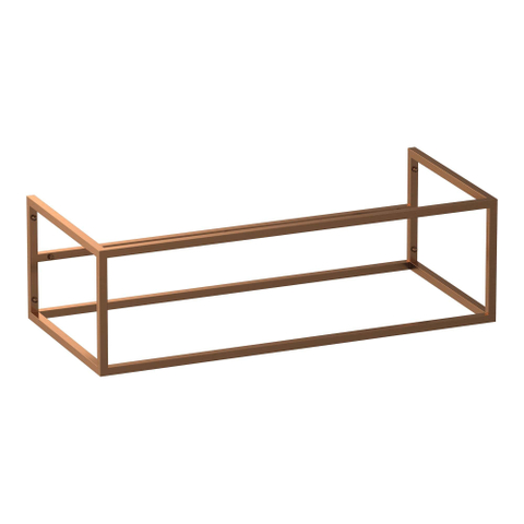 BRAUER Believe cadre - 99x30x45.5cm - sans plateau de fond cuivre brossé SW722096