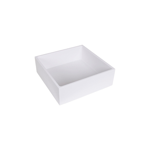 FugaFlow Eccelente Acces Inbouw - 30x30x10cm - solid surface - wit mat SW1587837