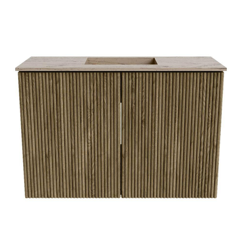 Mondiaz JOYA-DLUX 60cm toiletmeubel - kleur Dusk - Wastafel FAYE positie Midden Zonder kraangat kleur Arena. SW1425728
