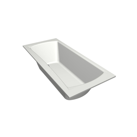 Xenz Robijn Baignoire duo - 180x80x48 - bonde Centrale - acrylique - blanc SW230665