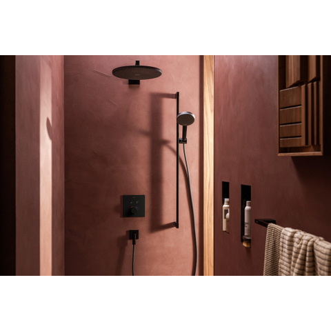 Hansgrohe AddStoris Q handdoekhouder wand - 65cm - mat zwart SW651257