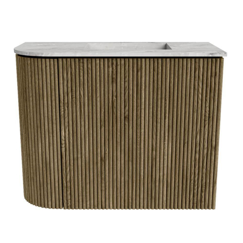 Mondiaz JOYA-DLUX 51.6cm toiletmeubel - ronding links kleur Dusk - Wastafel FAYE positie Rechts Zonder kraangat kleur Glace. SW1423164