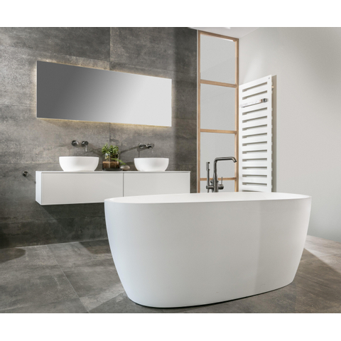 Plieger Ambi miroir – 160 x 60 cm – LED indirecte tout autour – chauffage de miroir 0800276