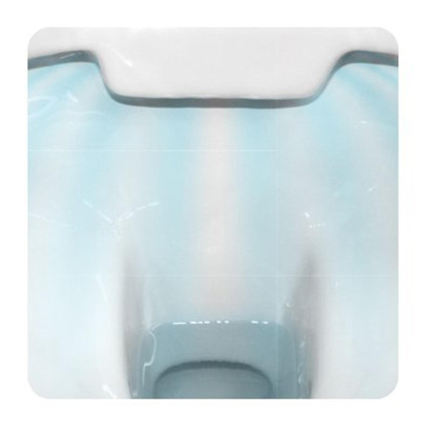 GO by Van Marcke EveHome+ : WC-douche sans rebord, avec séchoir intégré, douchette féminine, abattant à fermeture en douceur (softclose), blanc SW765775