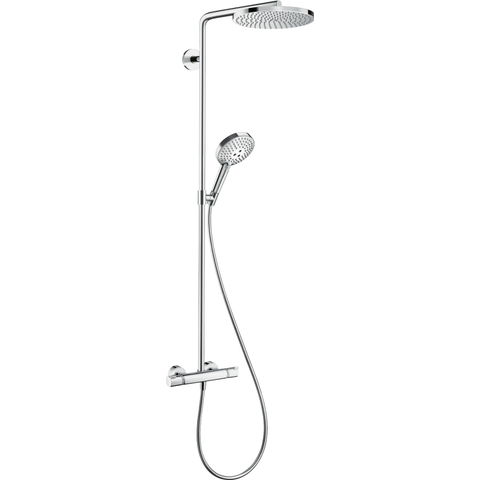 Hansgrohe Raindance S doucheset - 24cm - 1 straalsoort - ecosmart+ - chroom SW1387939