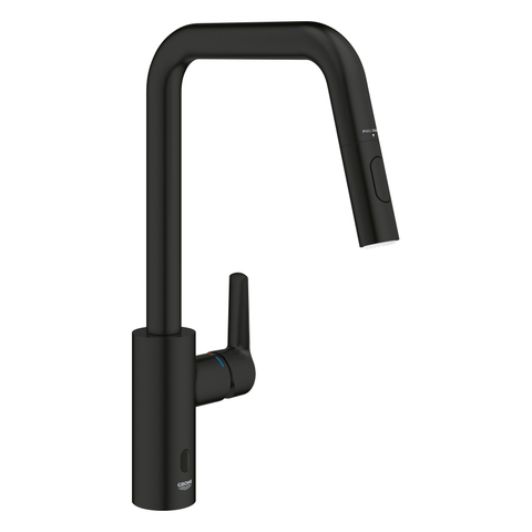 GROHE Start mitigeur cuisine - bec haut - avec capteur - noir mat SW1244508