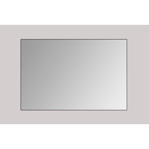Saniclass Alu spiegel 80x70x2.5cm rechthoek zonder verlichting aluminium TWEEDEKANS OUT5480