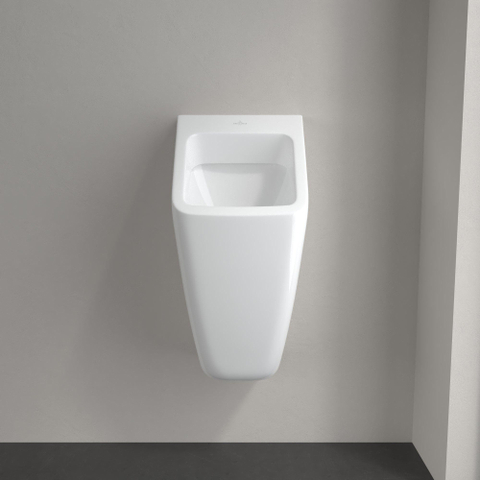 Villeroy & Boch Omnia Architectura Cuvette d’urinoir angulaire avec connexion et évacuation cachées Blanc 0124438