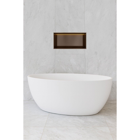 Hotbath &MORE Inbouwbox of inbouwnis - 30x60x10 - met LED - IP44 - tuscan bronze (brons) SW1246583