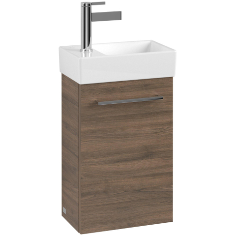Villeroy & Boch Avento wastafelonderbouwkast - 1 deur - 34x51.4x20.2cm rechts - Arizona Oak (hout) SW448538