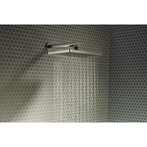 Hansgrohe Activera Q douche de tête - 29x18cm - rectangulaire - ecosmart+ - chromé SW1566643
