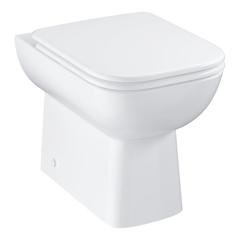 Grohe BauEdge Keramiek Vloerstaand Closet - diepspoel - rimless - alpine wit SW862666