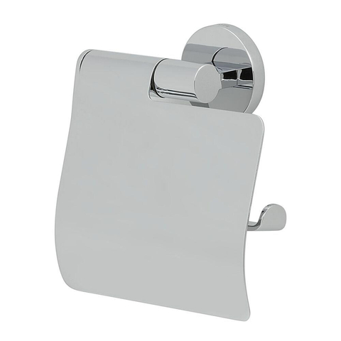 Tiger Noon Toiletrolhouder - met klep - chroom SW296147