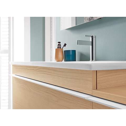 Villeroy & Boch More to see 14 More To See spiegel - met geïntegreerde LED verlichting horizontaal - 3 voudig dimbaar - 100x75x4.7cm - glans zilver 1024969