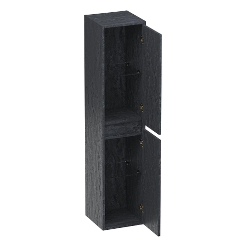 BRAUER Adore armoire de salle de bains - 160x35x35cm - avec 2 portes sans poignées ouvrant à gauche ou à droite Damascus SW721215