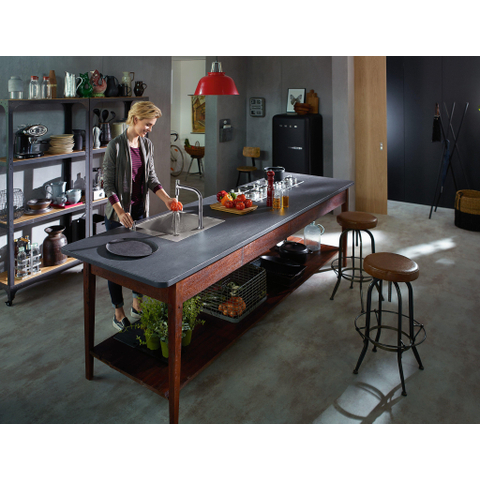 Hansgrohe Metris Select M71 2-gats - 1 greeps keukenkraan - met uittrekbare. vuistdouche - hoogglans chroom SW541876