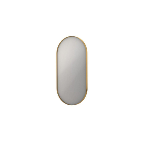 INK SP20 spiegel – ovaal – 50x100 cm – Goud mat SW693152