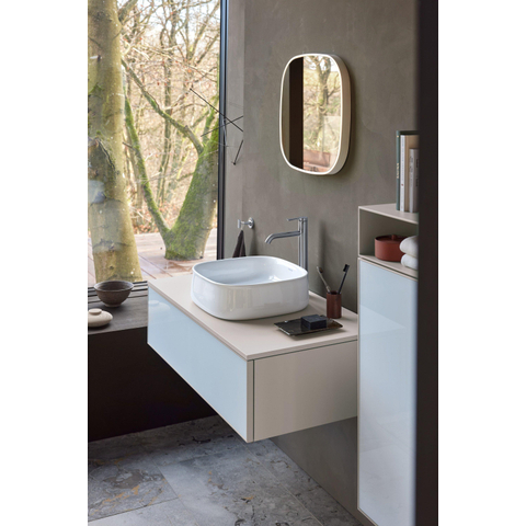 Duravit C.1 1 greeps wastafelmengkraan - 196x40x322mm - hoogglans chroom SW420714