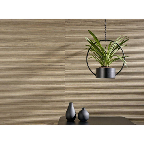 Ceralto Elvano Grain carrelage mural - 30x100cm - 10.4mm - décor - rectifié - effet bois - naturel mat (beige) SW295229