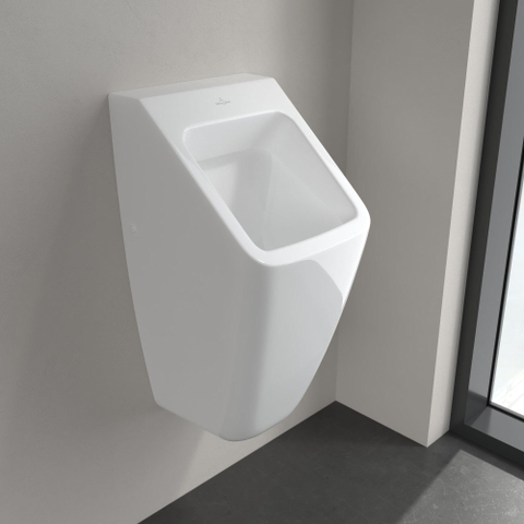 Villeroy & Boch Omnia Architectura Cuvette d’urinoir angulaire avec connexion et évacuation cachées Blanc 0124438