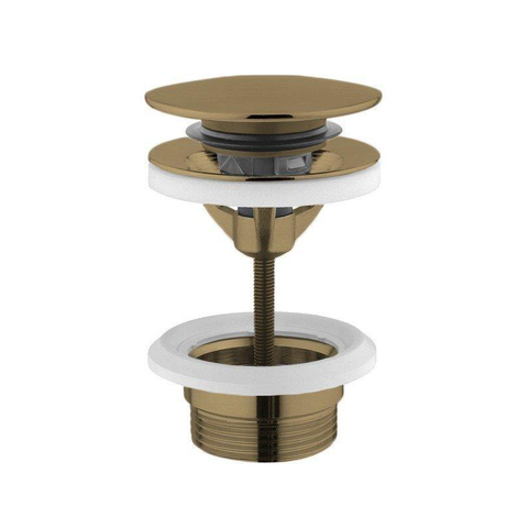 Crosswater MPRO Vidage clic-clac - 1/4" - laiton brossé SW374758