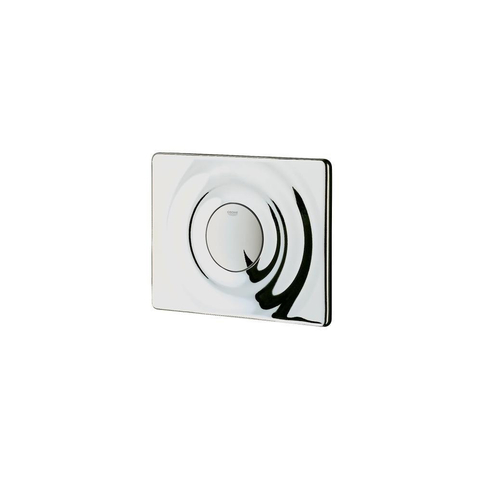 Grohe Surf Bedieningsplaat - enkelspoeling - verticaal/horizontaal - chroom 0729136