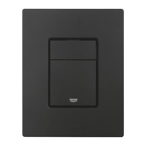 Grohe Even Bedieningsplaat - dualflush - 2 knops - matte black (mat zwart) SW656727