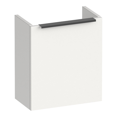 BRAUER Elevate meuble lave-mains 40 sans poignée rapportée avec 1 porte ouvrant à gauche blanc mat SW1224518