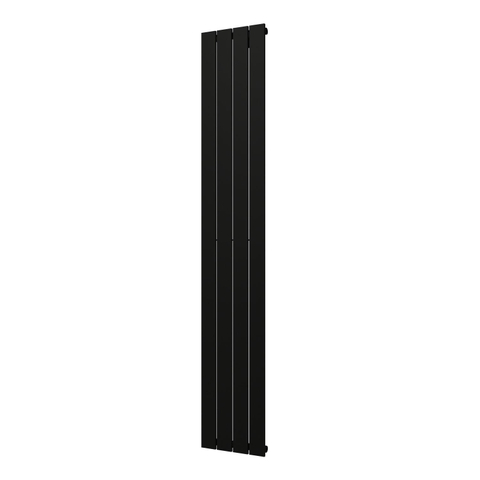 Plieger Cavallino Retto radiateur sèche-serviettes design vertical simple raccordement central 1800x298mm 614W noir 7252969